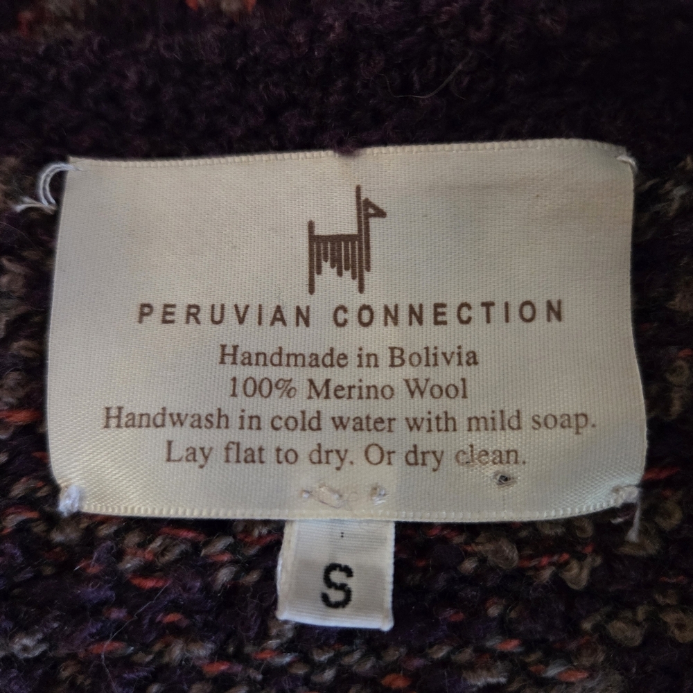 Peruvian Connection Multicolor Textured Merino Wo… - image 6
